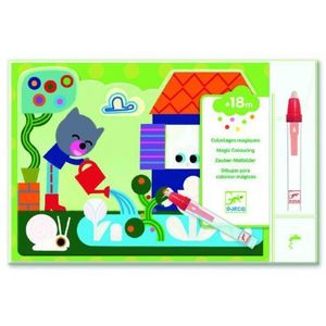 Set Djeco pictura cu apa, in gradina imagine