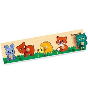 Puzzle cu buton Padure imagine