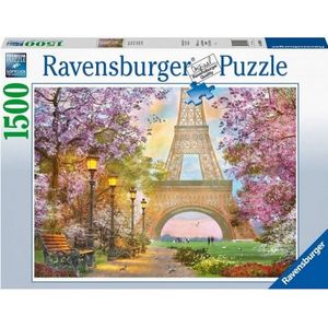 PUZZLE ALEE ROMANTIC PARIS, 1500 PIESE imagine