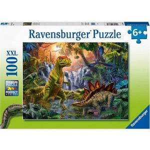 PUZZLE OAZA DINOZAURILOR, 100 PIESE imagine