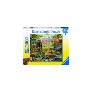 PUZZLE ANIMALE DIN SAVANA, 200 PIESE imagine