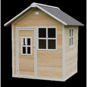 Casuta din lemn pentru copii Loft 100 - ExitToys imagine