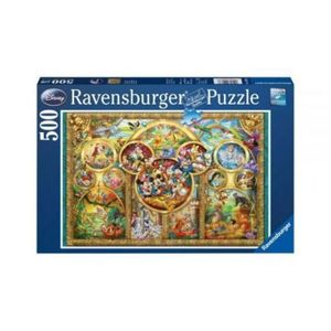 PUZZLE FAMILIA DISNEY, 500 PIESE imagine