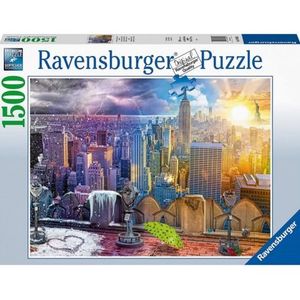 PUZZLE 4 ANOTIMPURI NEW YORK, 1500 PIESE imagine
