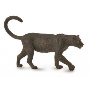 Figurina Leopard negru pictata manual L Collecta imagine