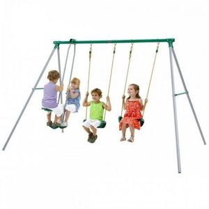 Complex leagane pentru 4 copii Jupiter Plum imagine