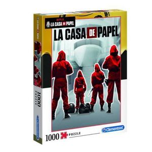 Puzzle La Casa De Papel 1000 De Piese Clementoni imagine