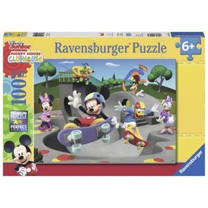 PUZZLE MICKEY CU SKATEBOARD, 100 piese imagine