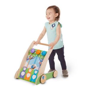 Antemergator cu sunete, din lemn, Prietenii Padurii, 12 luni+, Melissa&Doug 3314 imagine