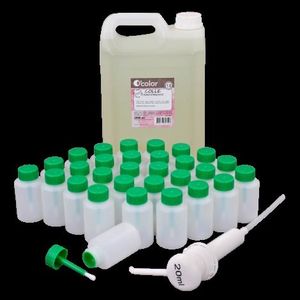 Set scolar lipici transparent 5000 ml imagine