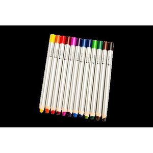 Set 12 creioane colorate cu varf gros de 8 mm pentru incepatori imagine