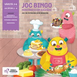 Joc bingo - monstruletii din bucatarie imagine