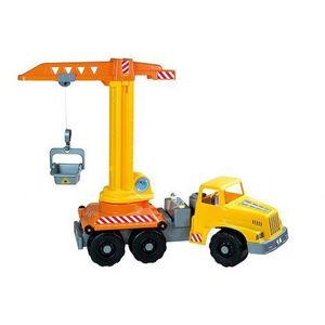 Camion cu macara functionala de jucarie imagine