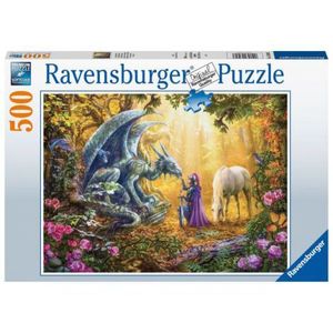 PUZZLE DRAGON, 500 PIESE imagine