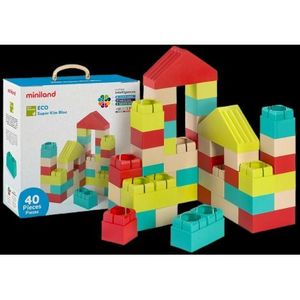 Joc de construit Eco Kim Blocks 40 piese imagine