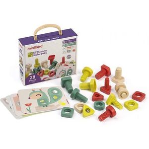 Joc Educativ pentru motricitate Eco Suruburi si piulite imagine