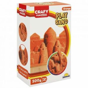 Nisip kinetic Fun Sand 500 gr culoare Orange imagine