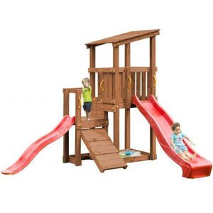 Spatiu de joaca din lemn Cascade BlueRabbit 2.0 imagine