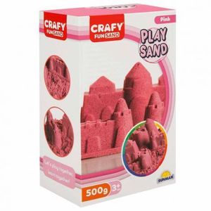 Nisip kinetic Fun Sand 500 gr culoare Roz imagine