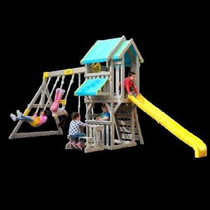 Complex de joaca din lemn de cedru Seacove Deluxe Kidkraft F29075 imagine