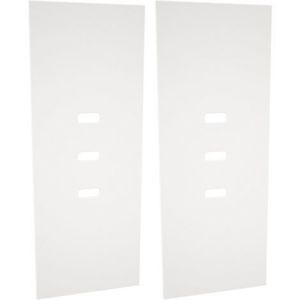 Set 2 usi albe pentru vestiar Rainbow imagine