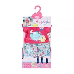 BABY born - Pijama baie si papucei 43 cm imagine