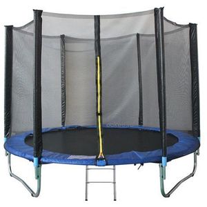 Set trambulina cu plasa de protectie 244 cm KidsCare imagine
