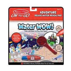 Carnet de colorat Apa magica Deluxe Aventuri imagine