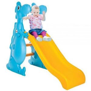 Tobogan Pilsan Dino Slide yellow blue imagine