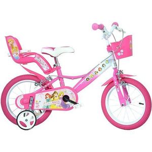 Bicicleta copii 3-5 ani, 14 inch, Princess , Dino Bikes DN144RPSS imagine