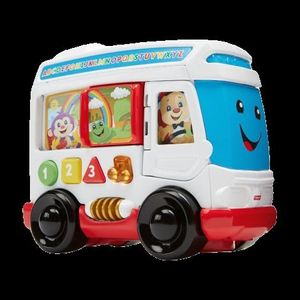 Autobuzul cu lumini si sunete Fisher Price Laugh&Learn imagine