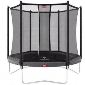 Trambulina Berg Favorit Regular GRI cu plasa Comfort 270 imagine