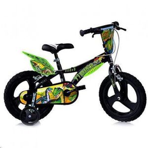 Bicicleta copii 4-6 ani, 16 inch, Dinozaur T Rex, Dino Bikes DB616LDS imagine
