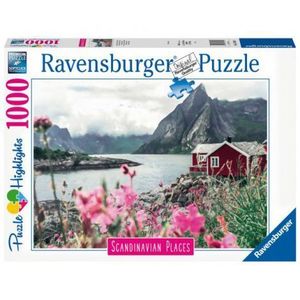 PUZZLE LOFOTEN NORVEGIA, 1000 PIESE imagine