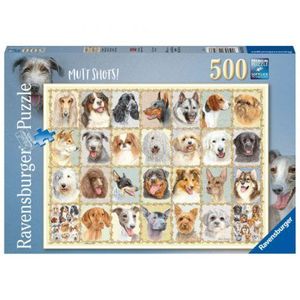 PUZZLE PORTRETE DE CAINI, 500 PIESE imagine