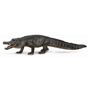 Figurina pictata manual Aligator American imagine