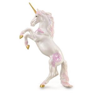Figurina pictata manual Unicorn Iapa Roz imagine