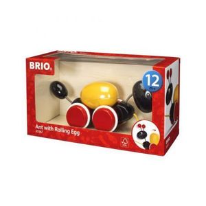 Jucarie de tras furnica cu ou 30367 Brio imagine