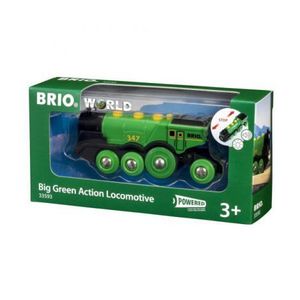 Locomotiva verde 33593 Brio imagine