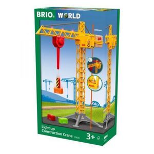 Macara de constructii cu lumini 33835 Brio imagine
