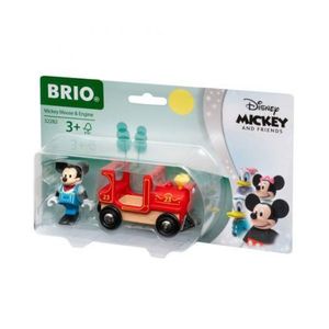 Mickey cu locomotiva 32282 Brio imagine