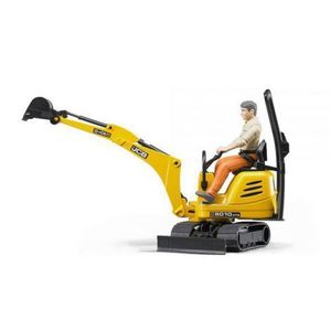 BRUDER - MICRO EXCAVATOR JCB 8010 CTS SI MUNCITOR imagine