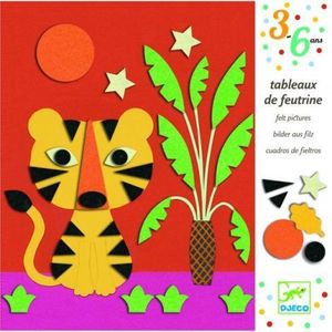 Tablouri cu fetru Natura Djeco imagine