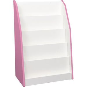 Quadro alb Biblioteca pentru gradinita culoare Roz imagine