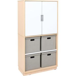 Set mobilier gradinita Quadro 101 artar cu alb imagine