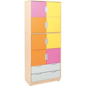 Set mobilier gradinita Quadro 106 artar cu alb imagine