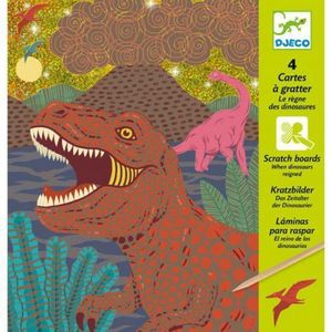 Joc creativ de razuit Dinozauri imagine