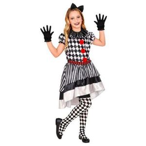 Costum clown vintage copil - marimea 140 cm imagine