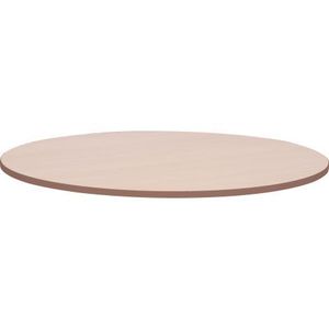 Blat de masa artar rotund Quadro cu cant maro imagine