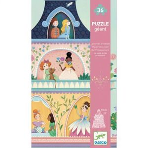 Puzzle gigant Djeco, Castelul printeselor imagine